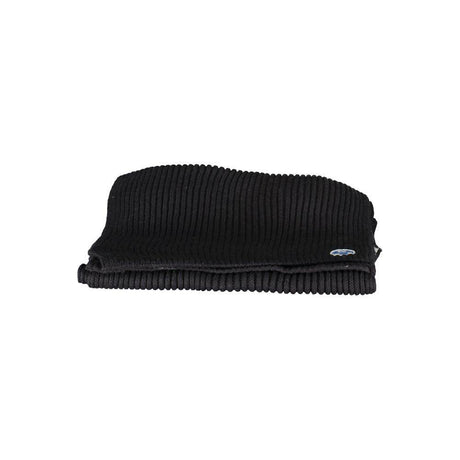 North Sails Black Cotton Scarf - Hilstor