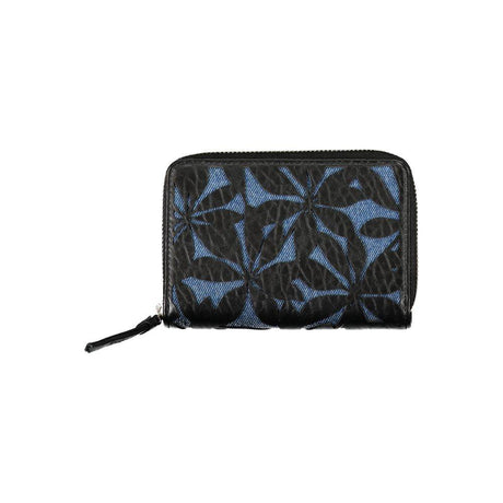 Desigual Black Polyethylene Wallet - Hilstor