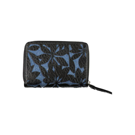 Desigual Black Polyethylene Wallet - Hilstor