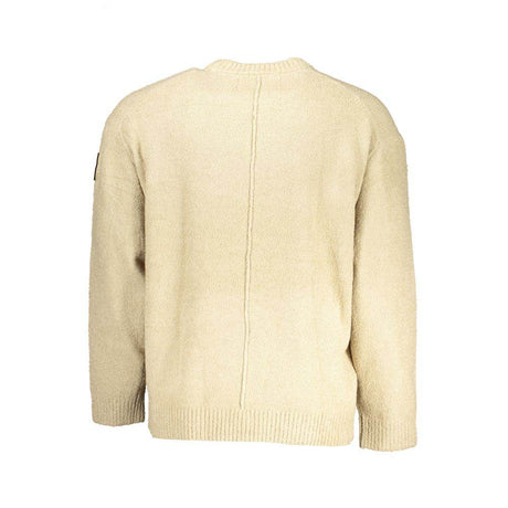 Calvin Klein Beige Cotton Sweater - Hilstor