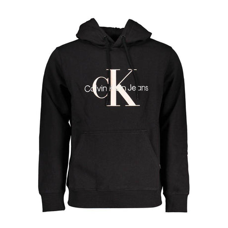 Calvin Klein Black Cotton Men Sweater - Hilstor