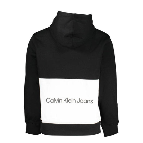 Calvin Klein Black Polyester Men Sweater with Hood - Hilstor