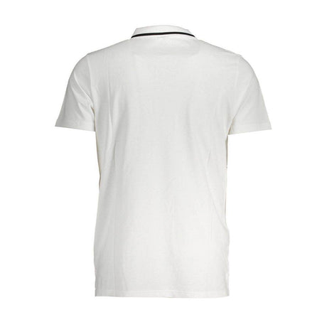 Fila White Cotton Polo Shirt - Hilstor