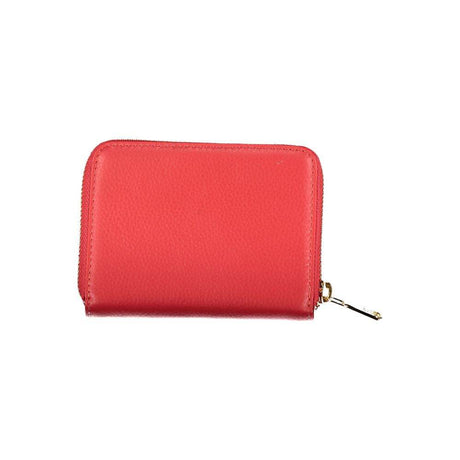 Patrizia Pepe Red Polyethylene Wallet - Hilstor
