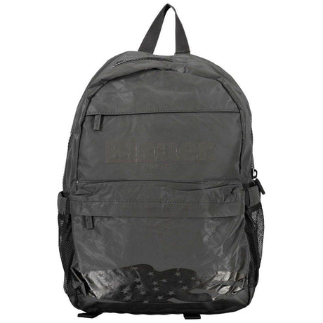 Blauer Black Polyester Backpack - Hilstor