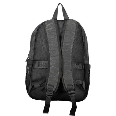 Blauer Black Polyester Backpack - Hilstor