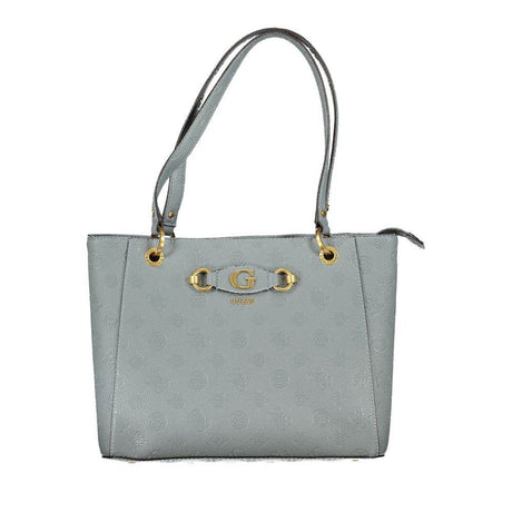 Guess Jeans Blue Polyethylene Handbag - Hilstor