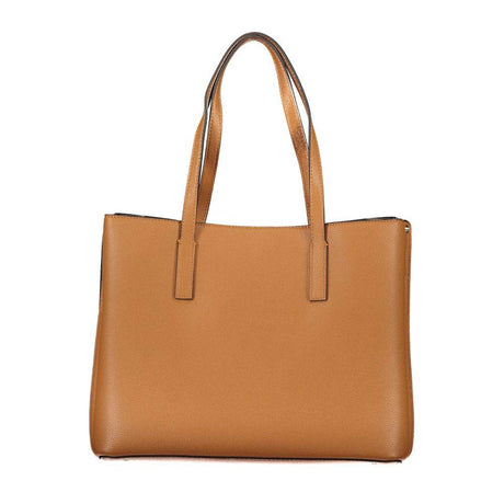 Guess Jeans Brown Polyethylene Handbag - Hilstor
