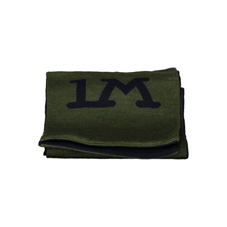 La Martina Green Polyester Scarf - Hilstor
