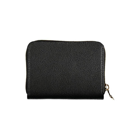 Patrizia Pepe Black Leather Wallet - Hilstor