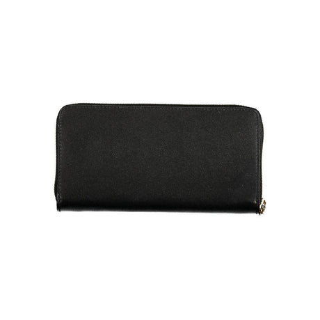 Patrizia Pepe Black Leather Wallet - Hilstor