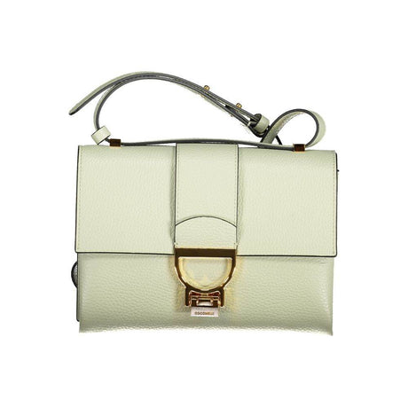 Coccinelle Green Leather Handbag - Hilstor