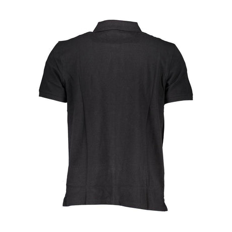 Timberland Black Cotton Polo Shirt - Hilstor