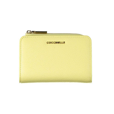Coccinelle Yellow Leather Wallet - Hilstor