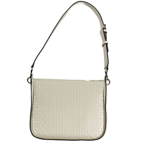 Guess Jeans White Polyethylene Handbag - Hilstor