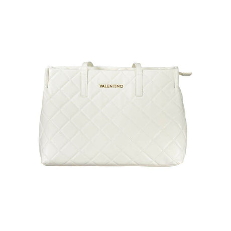 Mario Valentino White Polyethylene Handbag - Hilstor