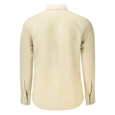 Hugo Boss Beige Cotton Shirt - Hilstor