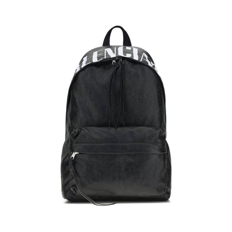 Balenciaga Crinkle Effect Backpack - Hilstor