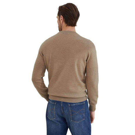 Brunello Cucinelli Brown Cashmere Sweater - Hilstor