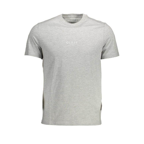 Guess Jeans Gray Cotton Men T-Shirt - Hilstor