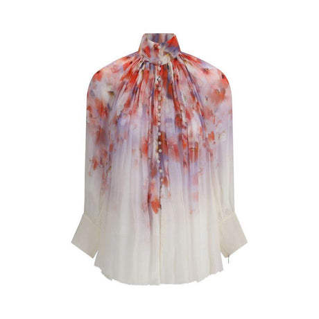 Zimmermann Floral print Crush Blouse - Hilstor