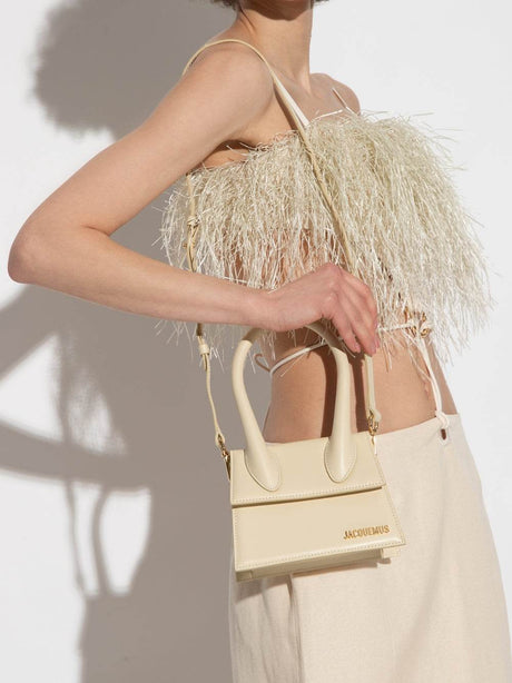 Jacquemus Le Chiquito Moyen Ivory Bag - Hilstor