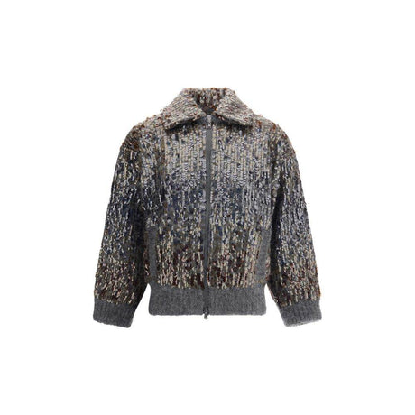 Brunello Cucinelli Sequined Cardigan - Hilstor