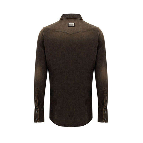 Dolce & Gabbana Brown Cotton Denim - Hilstor