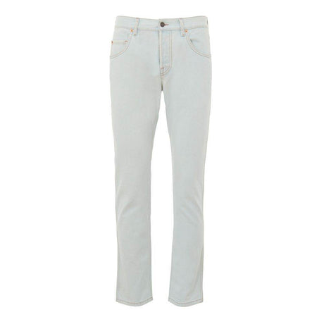 Gucci Blue Cotton Jeans Denim - Hilstor