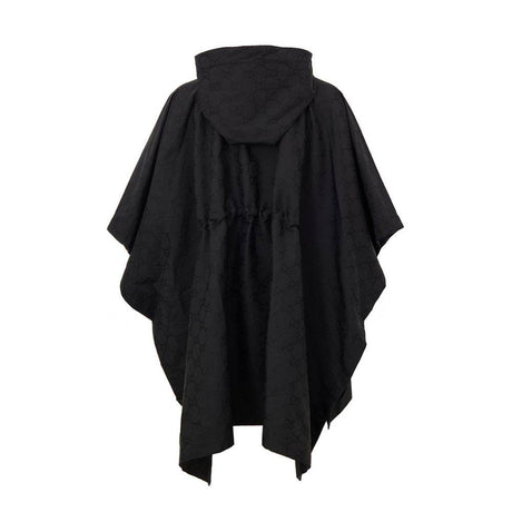 Gucci Black Polyester Trench Coat - Hilstor