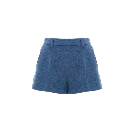 Gucci Blue Wool Short - Hilstor