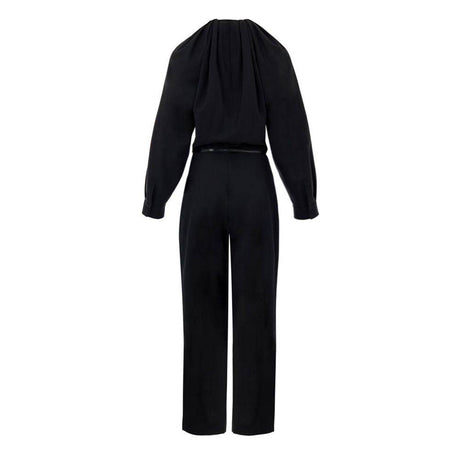 Gucci Black Wool Jumpsuit - Hilstor