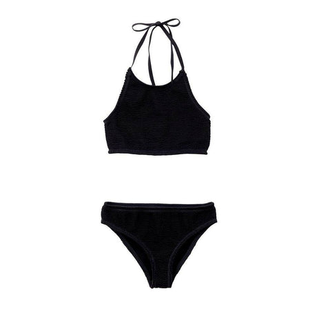 Bottega Veneta Black Polyamide Bikini - Hilstor