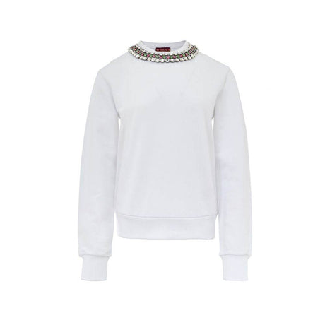 Gucci White Cotton Sweatshirt - Hilstor