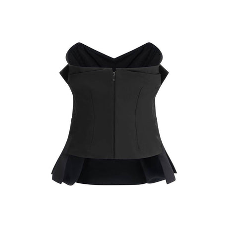 Alexander McQueen Sleeveless corset Top - Hilstor