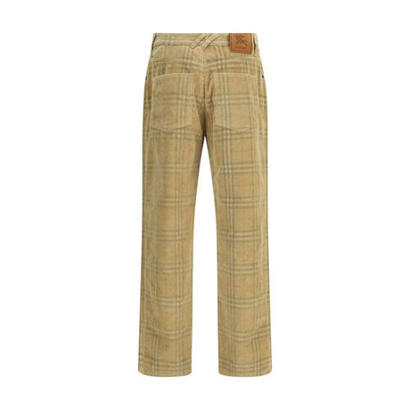 Burberry Velvet Pants - Hilstor