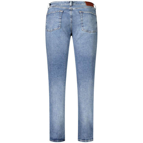 Tommy Hilfiger Blue Cotton Men's Slim Jeans - Hilstor
