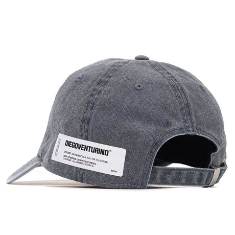 Diego Venturino Blue Cotton Men Visor Cap - Hilstor