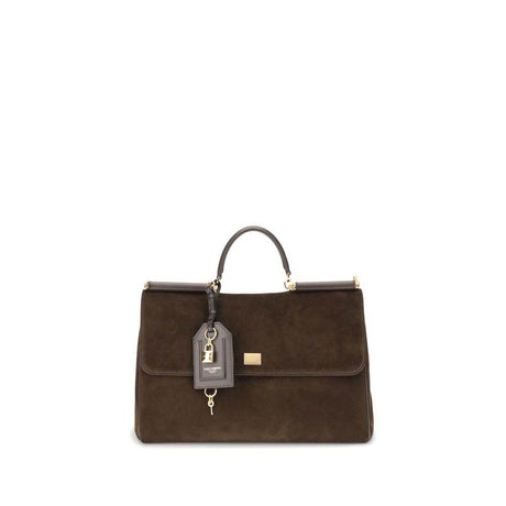 Dolce & Gabbana Sicily suede Handbag - Hilstor