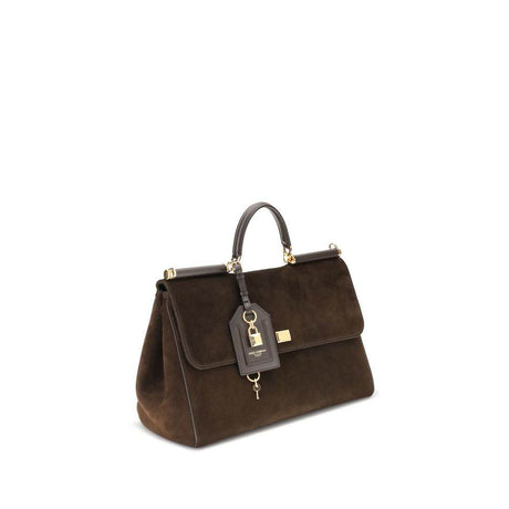 Dolce & Gabbana Sicily suede Handbag - Hilstor