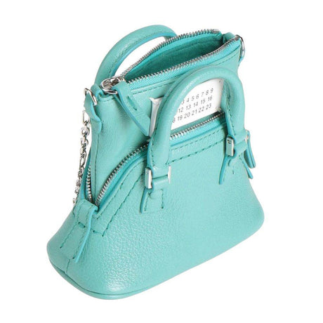 Maison Margiela Blue Goatskin Crossbody Bag - Hilstor