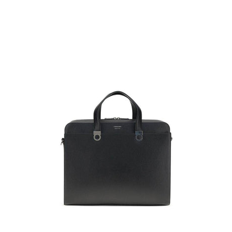 Ferragamo Gancini business Handbag - Hilstor