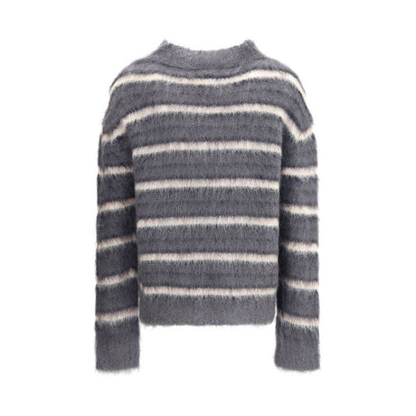 Marni Striped wool mohair Sweater - Hilstor