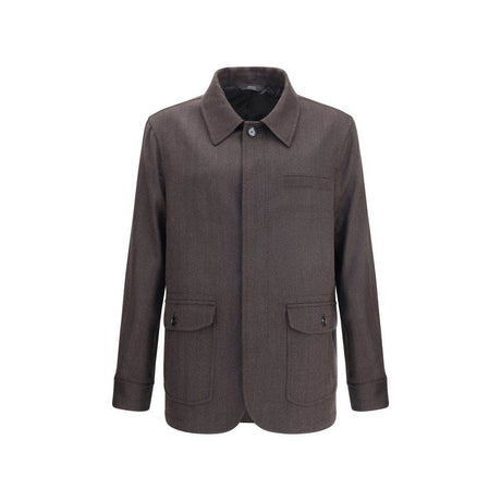 Brioni Herringbone Jacket - Hilstor