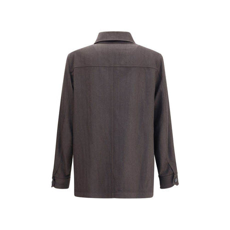 Brioni Herringbone Jacket - Hilstor