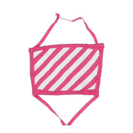Off-White Pink Cotton Facemasks - Hilstor