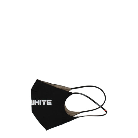 Off-White Black Cotton Facemasks - Hilstor