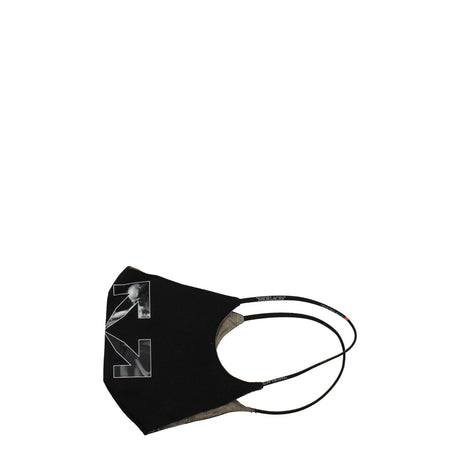 Off-White Black Cotton Facemasks - Hilstor