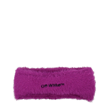Off-White Purple Fabric Headbands - Hilstor