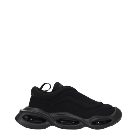 Dolce & Gabbana Black Fabric Chunky Sneakers - Hilstor